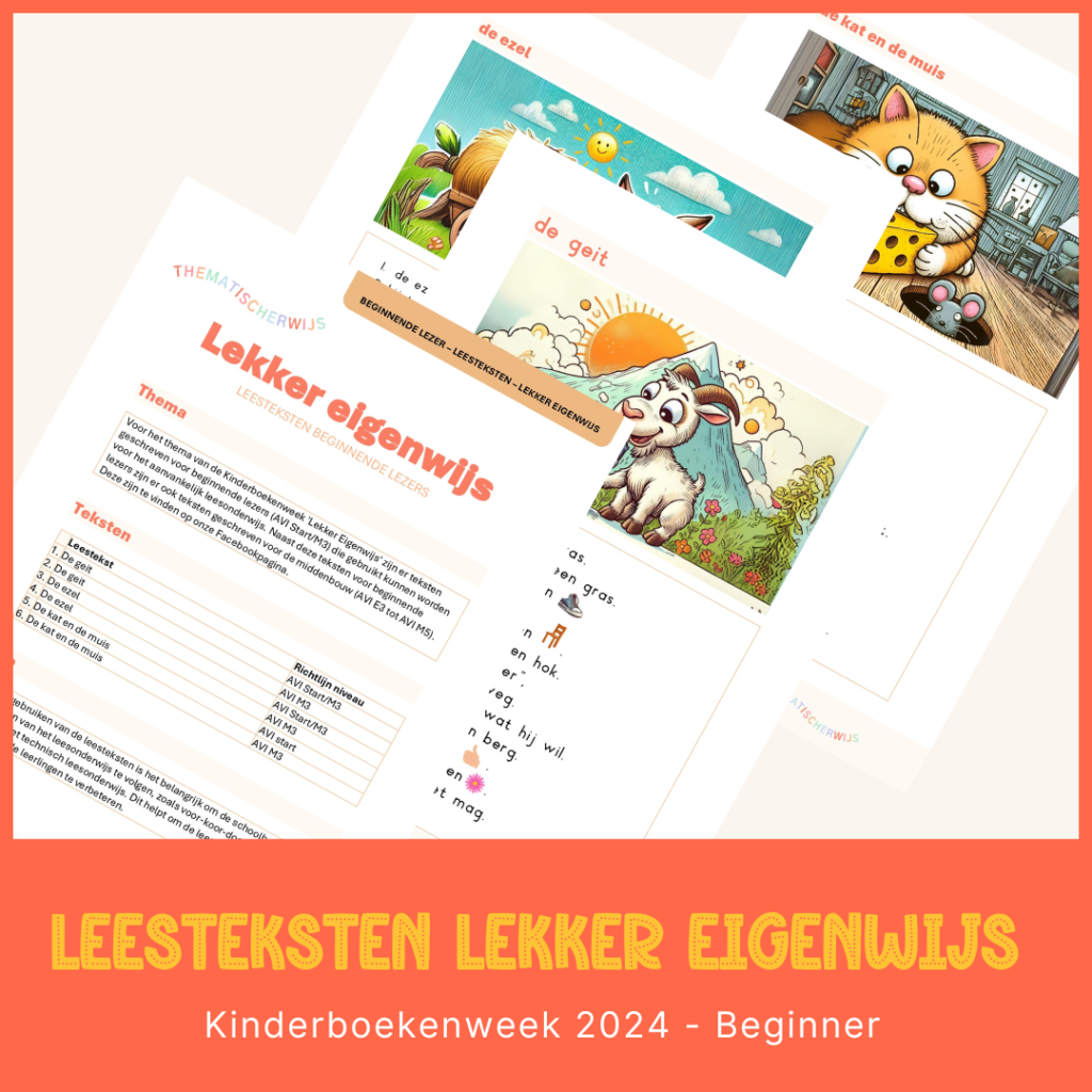 Leesteksten Lekker Eigenwijs (KBW) – Beginnend