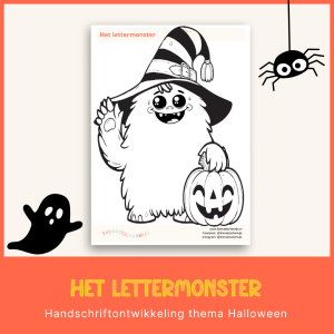 Handschriftontwikkeling - Het lettermonster