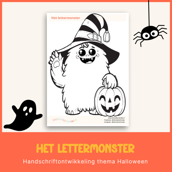 Handschriftontwikkeling - Het lettermonster