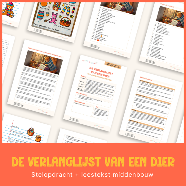 Stelopdracht/leestekst - Sinterklaas (middenbouw)