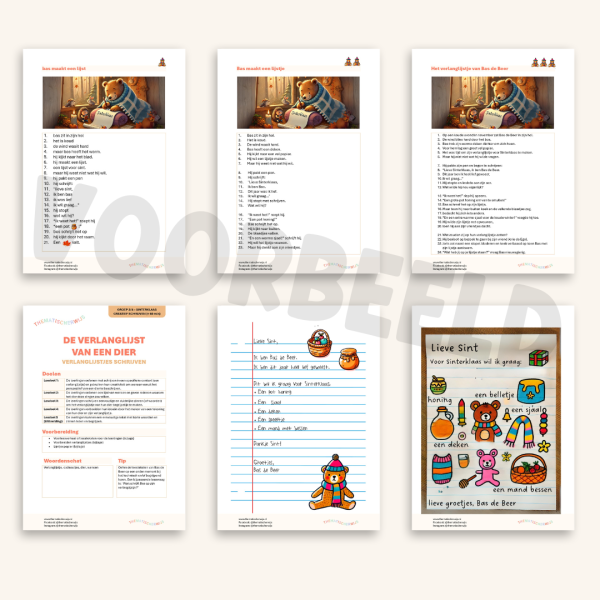 Stelopdracht/leestekst - Sinterklaas (middenbouw) - Image 2