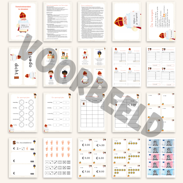 Themahoekenpakket: De Sintwinkel (groep 3 + 4) - Image 2